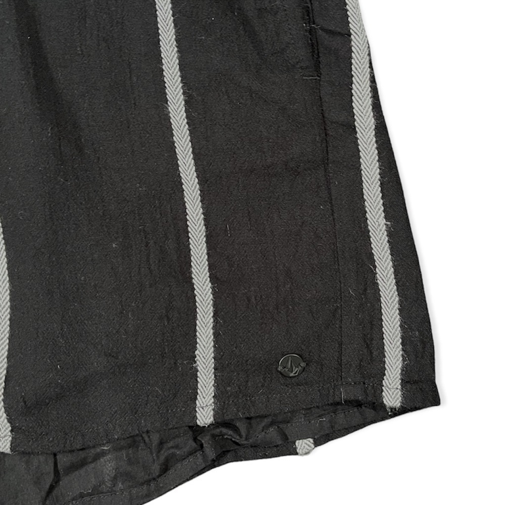 Volcom Coco Black and White Striped Halter Romper sz S - Picture 5 of 12